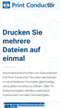 Mobile Screenshot of print-conductor.de